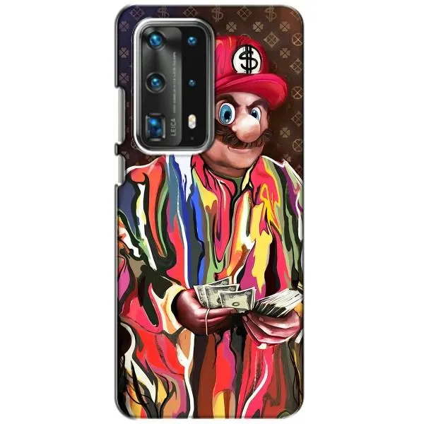 Чехол с принтом «Mario LV» для Huawei P40