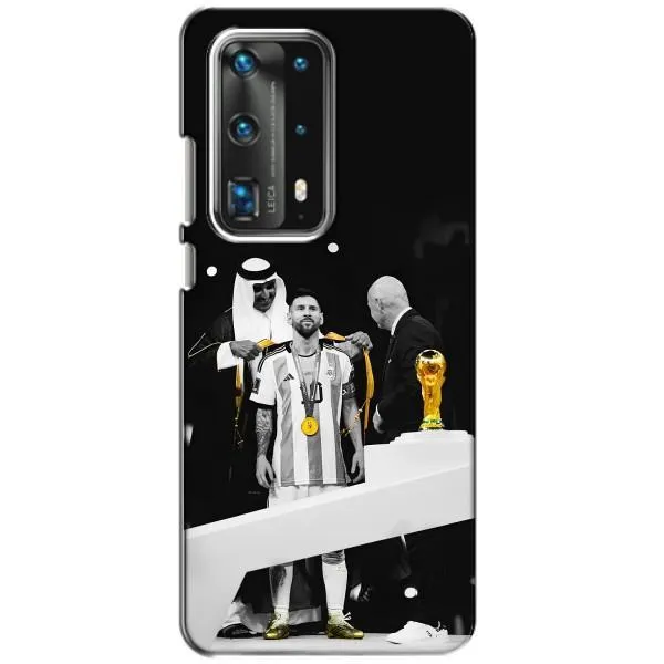 Чехол с принтом «Месси в накидке» для Huawei P40