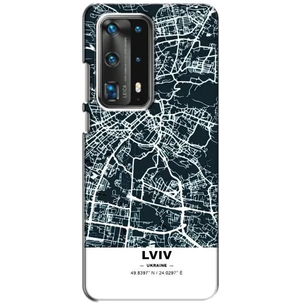 Чехол с принтом «Львов» для Huawei P40