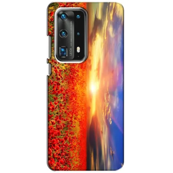 Чехол с принтом «Поле тюльпанов» для Huawei P40
