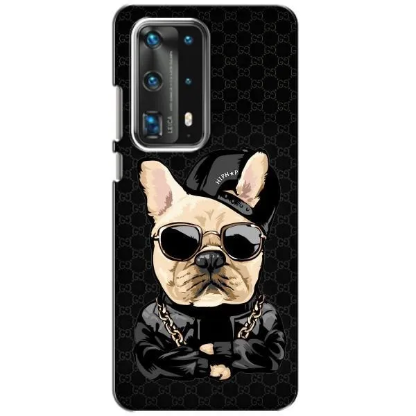 Чехол с принтом «Стильная собака» для Huawei P40