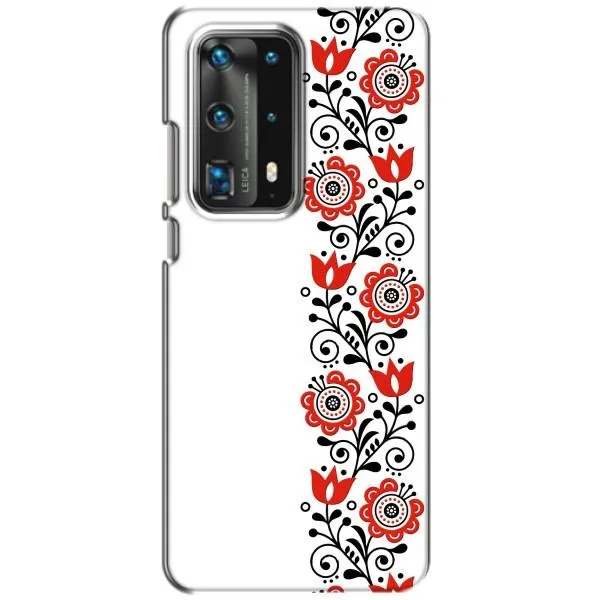 Чехол с принтом «Яркая вишиванка» для Huawei P40