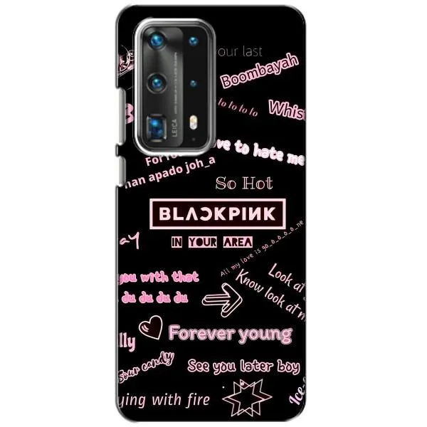 Чехол с принтом «BLACKPINK» для Huawei P40