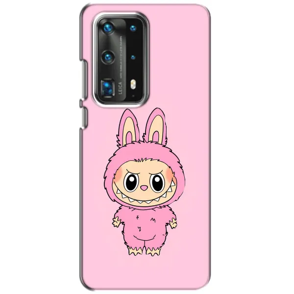 Чехол с принтом «Розовый Лабубу» для Huawei P40