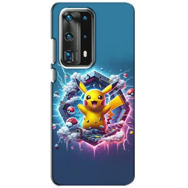 Чехол с принтом «Лого Пикачу» для Huawei P40