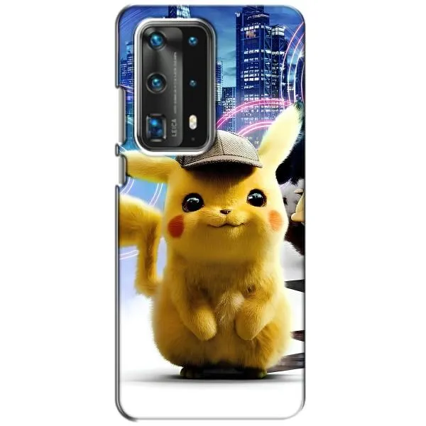 Чехол с принтом «Пикачу в городе» для Huawei P40