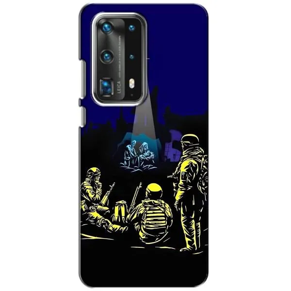 Чехол с принтом «Рождество в Украине» для Huawei P40