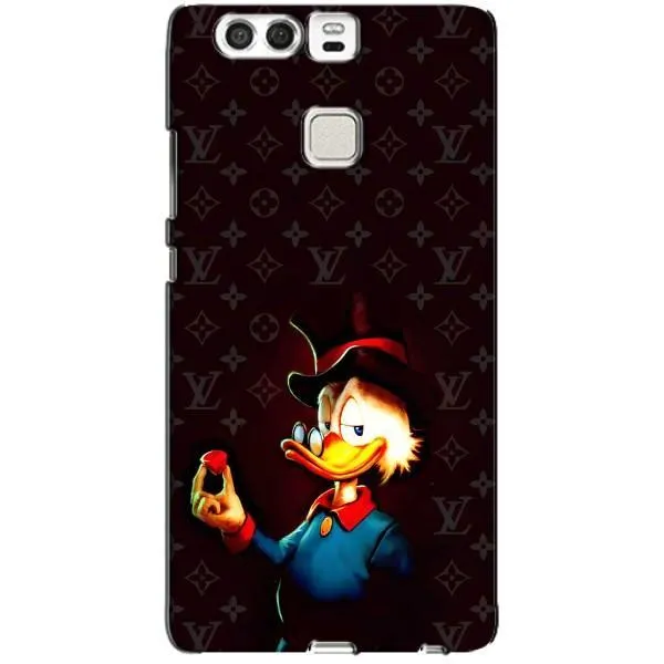 Чехол с принтом «Скрудж с бриллиантом» для Huawei P9