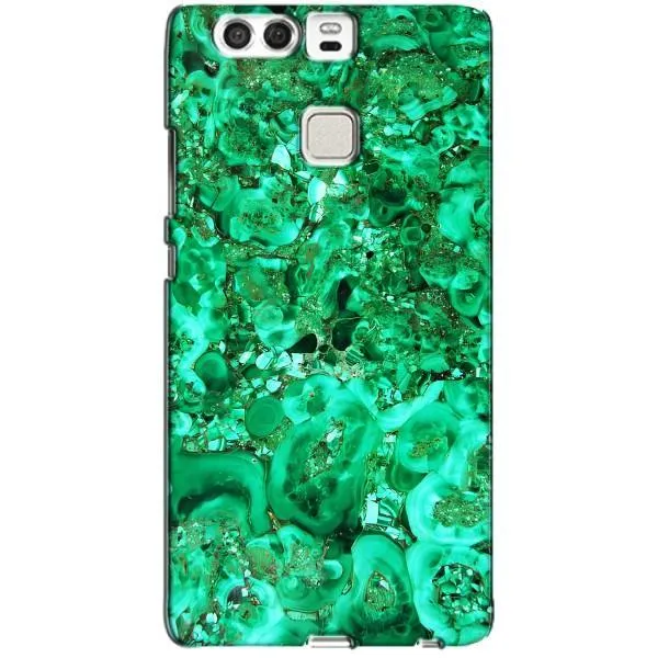 Чехол с принтом «Салатный Мрамор» для Huawei P9 Чехол с принтом «Салатный Мрамор» для Huawei P9