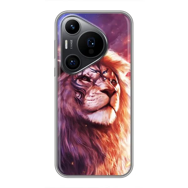 Чехол с принтом «Красочный Лев» для Huawei Pura 70 PRO