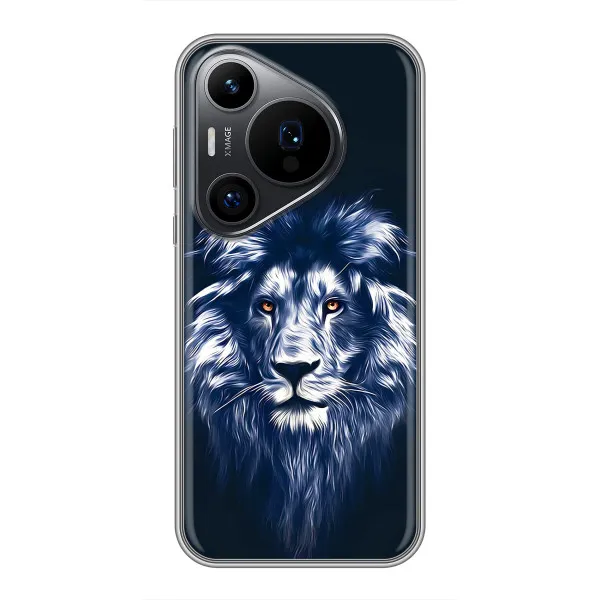 Чехол с принтом «Синий Лев» для Huawei Pura 70 PRO
