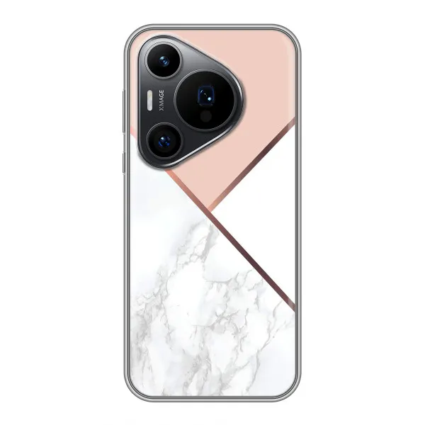 Чохол з принтом «Тройний мрамор» для Huawei Pura 70 PRO