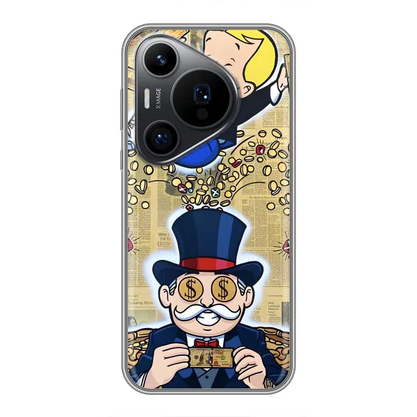 Чехол с принтом «Монополия Мен» для Huawei Pura 70 PRO