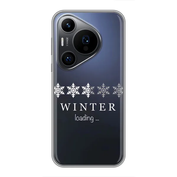 Чехол с принтом «Winter loading» для Huawei Pura 70 PRO