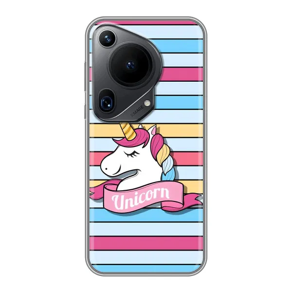 Чохол з принтом «Unicorn» для Huawei Pura 70 Ultra