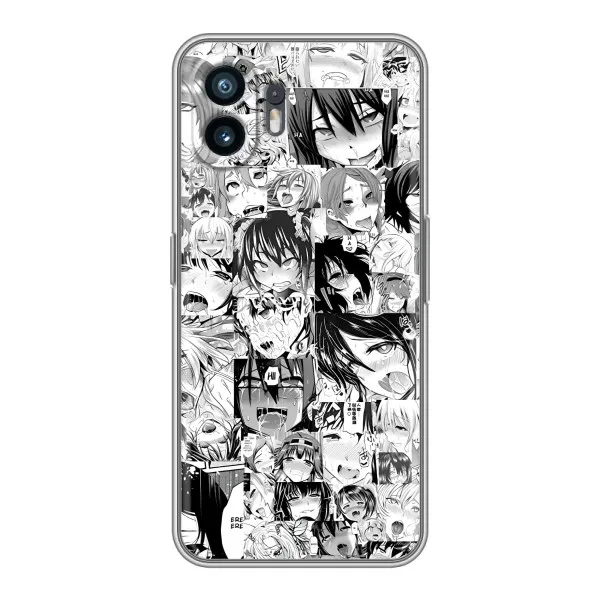 Чехол с принтом «Ahegao manga» для Huawei Pura 70