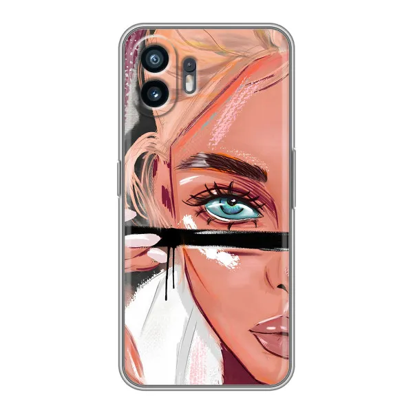 Чехол с принтом «Макияж» для Huawei Pura 70 Чехол с принтом «Макияж» для Huawei Pura 70