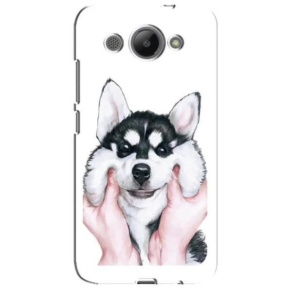 Чехол с принтом «Хаски улыбака» для Huawei Y3 2017