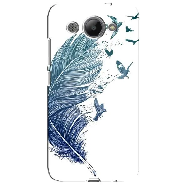Чехол с принтом «Перышко» для Huawei Y3 2017