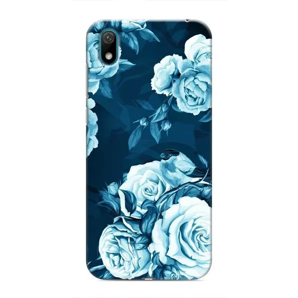Чехол с принтом «Голубые Бутоны» для Huawei Y5 2019