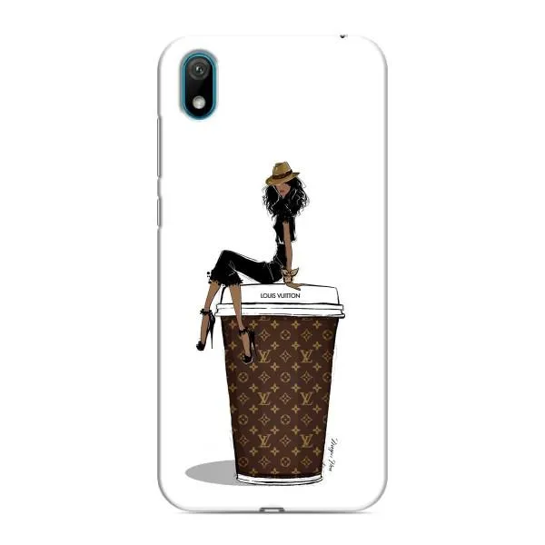 Чехол с принтом «кофе LOUIS VUITTON» для Huawei Y5 2019