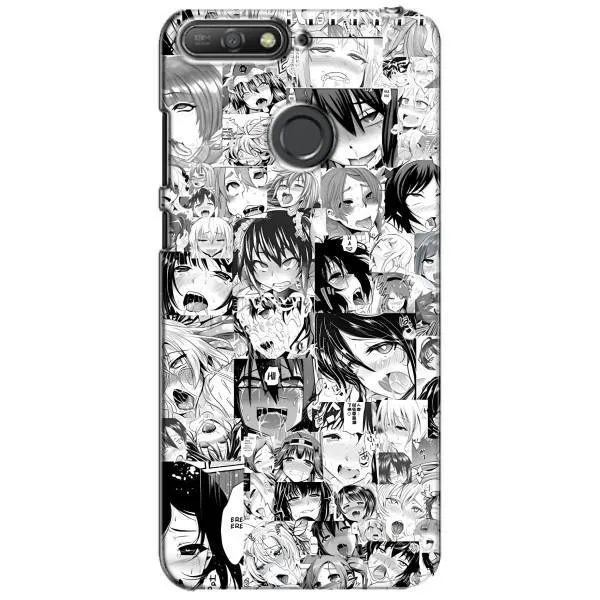 Чехол с принтом «Ahegao manga» для Huawei Y6 Prime 2018 Чехол с принтом «Ahegao manga» для Huawei Y6 Prime 2018