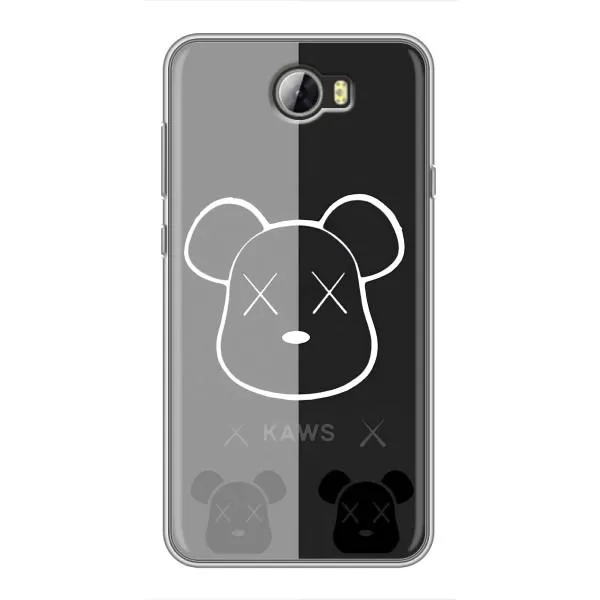 Чехол с принтом «БеарБрик глаза» для Huawei Y5II