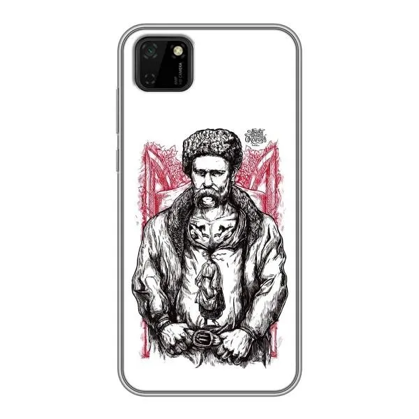 Чехол с принтом «Козак Шевченко» для Huawei Y5p Чехол с принтом «Козак Шевченко» для Huawei Y5p