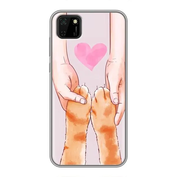 Чехол с принтом «Любовь к котикам» для Huawei Y5p