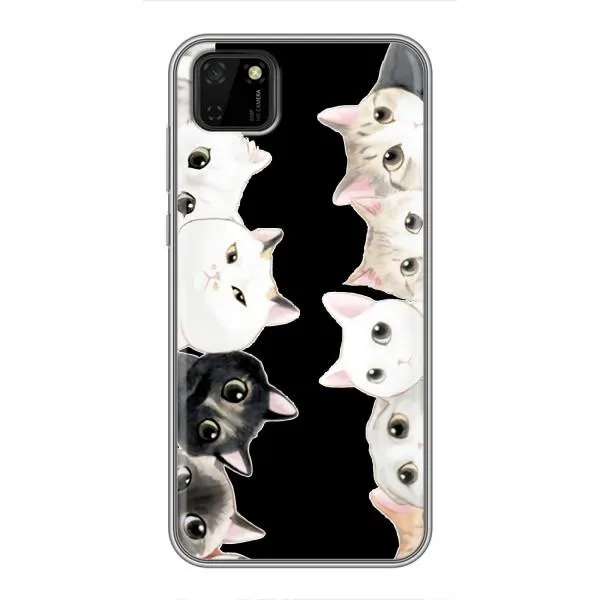 Чехол с принтом «Взгляд котов» для Huawei Y5p