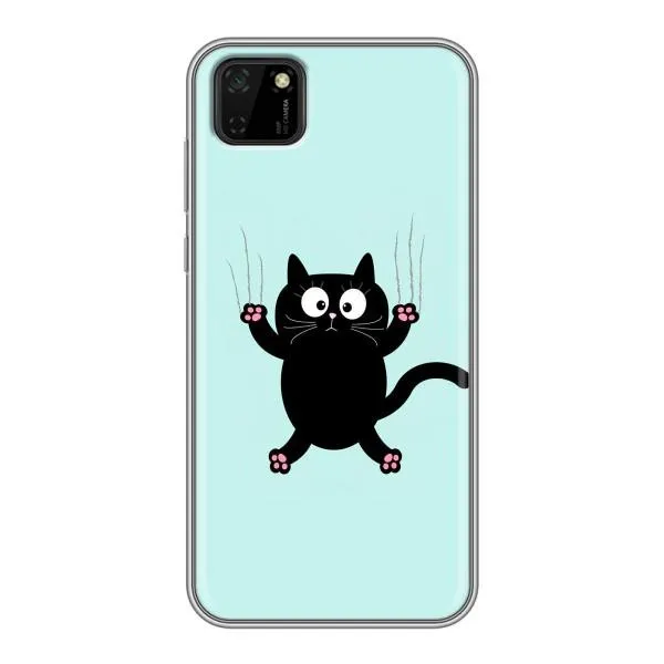 Чехол с принтом «Падающий кот» для Huawei Y5p