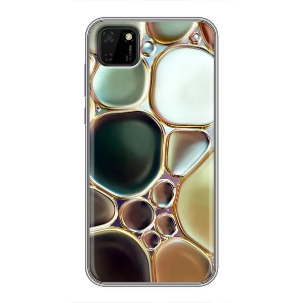 Чехол с принтом «Радужный Мрамор» для Huawei Y5p