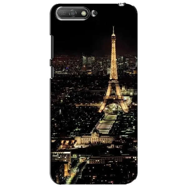 Чохол з принтом «Нічний Париж» для Huawei Y6 2018
