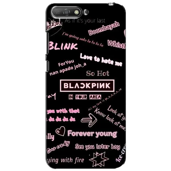 Чехол с принтом «BLACKPINK» для Huawei Y6 2018