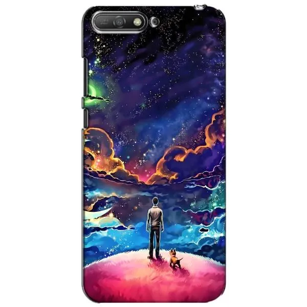 Чехол с принтом «Галактический вид» для Huawei Y6 2018