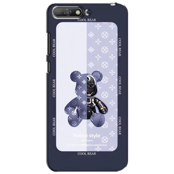 Чохол з принтом «Медведик LV» для Huawei Y6 2018 Чохол з принтом «Медведик LV» для Huawei Y6 2018
