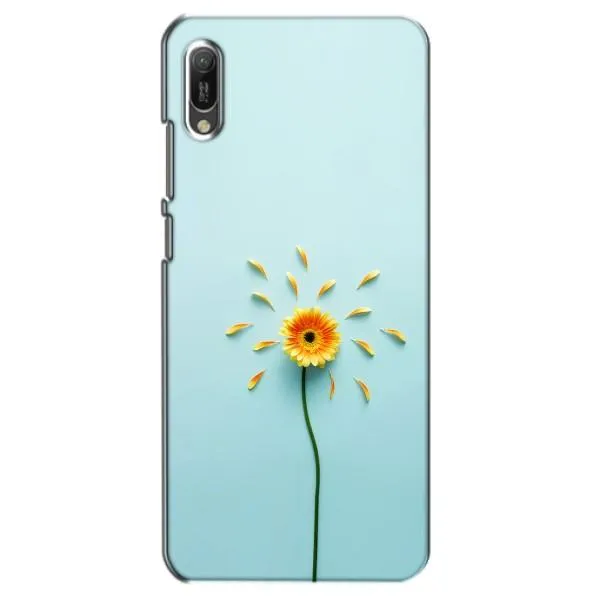 Чехол с принтом «Желтый цветок» для Huawei Y6 2019