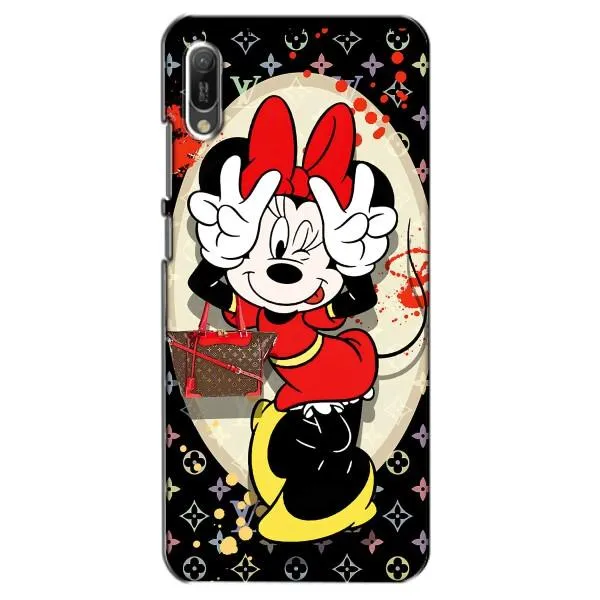 Чехол с принтом «Минни peace» для Huawei Y6 2019