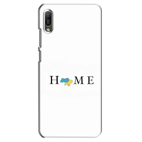 Чехол с принтом «Home» для Huawei Y6 2019
