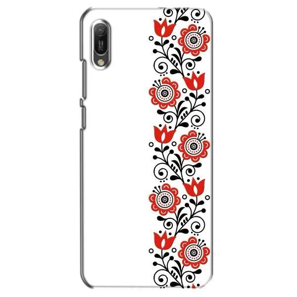 Чехол с принтом «Яркая вишиванка» для Huawei Y6 2019