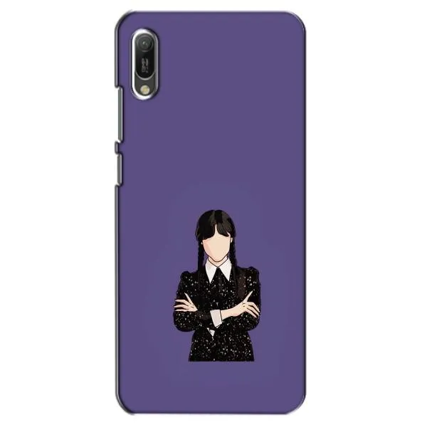 Чохол з принтом «Венздей у чорному» для Huawei Y6 2019 Чохол з принтом «Венздей у чорному» для Huawei Y6 2019