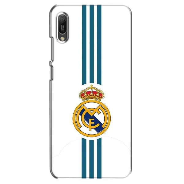 Чехол с принтом «Реал Мадрид на белом» для Huawei Y6 2019 Чехол с принтом «Реал Мадрид на белом» для Huawei Y6 2019