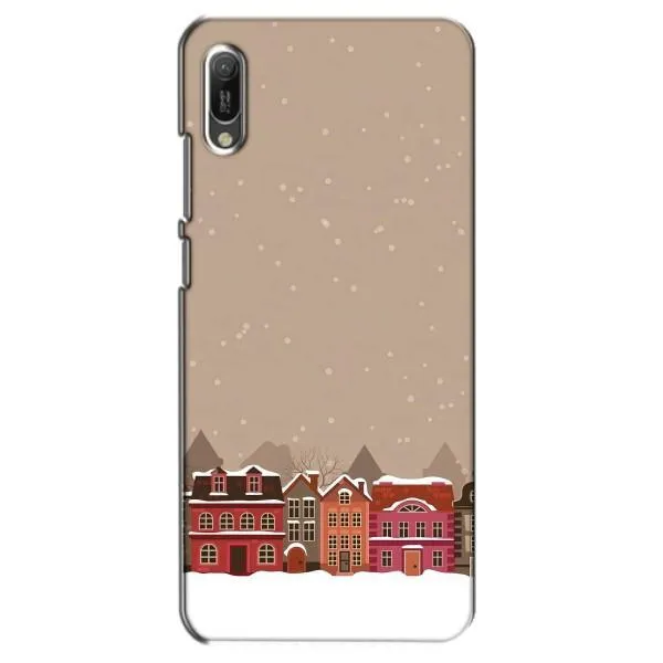 Чехол с принтом «Зимний город» для Huawei Y6 2019