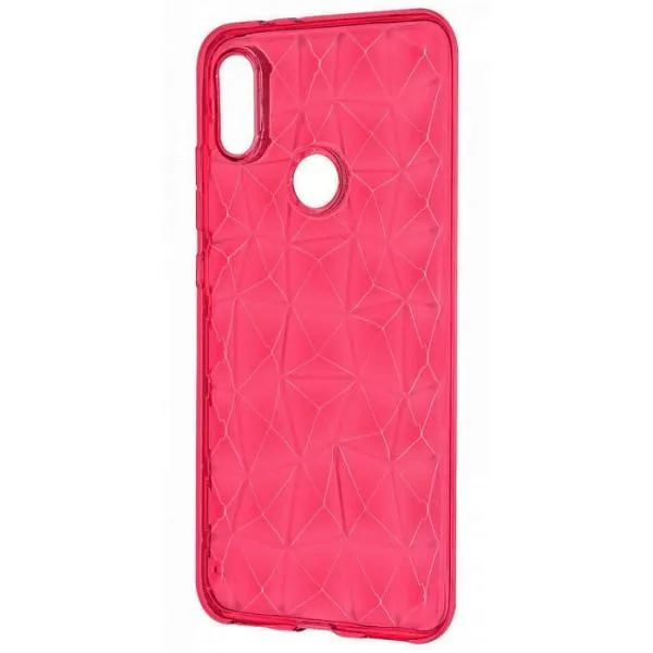 Чехол-бампер AirCAse Transparent Diamond для Huawei Y6 2019/ Y6 Prime 2019 — Розовый — фото 4 Чехол-бампер AirCAse Transparent Diamond для Huawei Y6 2019/ Y6 Prime 2019 — Розовый — фото 4