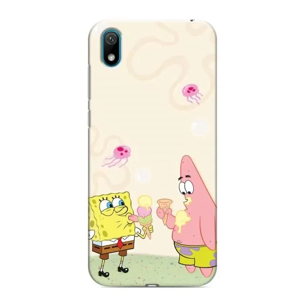 Чехол с принтом «Патрик и Боб» для Huawei Y6 Pro (2019)/ Y6 Prime 2019 Чехол с принтом «Патрик и Боб» для Huawei Y6 Pro (2019)/ Y6 Prime 2019