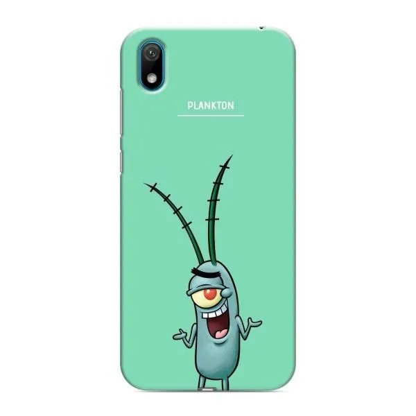 Чехол с принтом «Персонаж Планктон» для Huawei Y6 Pro (2019)/ Y6 Prime 2019 Чехол с принтом «Персонаж Планктон» для Huawei Y6 Pro (2019)/ Y6 Prime 2019