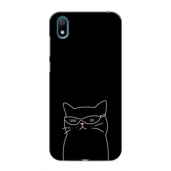 Чехол с принтом «Равнодушный кот» для Huawei Y6 Pro (2019)/ Y6 Prime 2019 Чехол с принтом «Равнодушный кот» для Huawei Y6 Pro (2019)/ Y6 Prime 2019