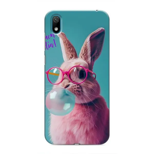 Чохол з принтом «Кролик в окулярах» для Huawei Y6 Pro (2019)/ Y6 Prime 2019