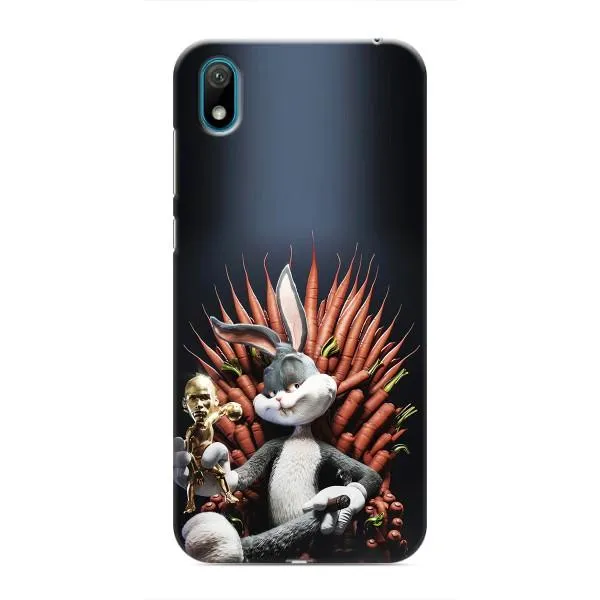 Чехол с принтом «Король Кролик» для Huawei Y6 Pro (2019)/ Y6 Prime 2019