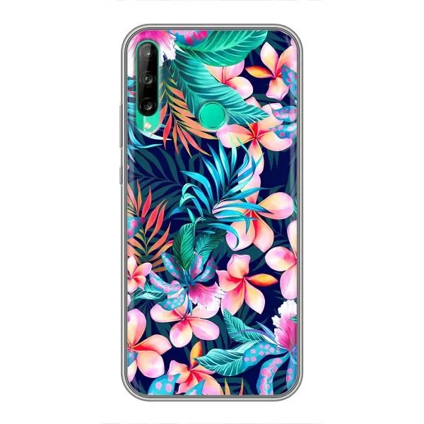 Чехол с принтом «Красочные цветы» для Huawei Y6p